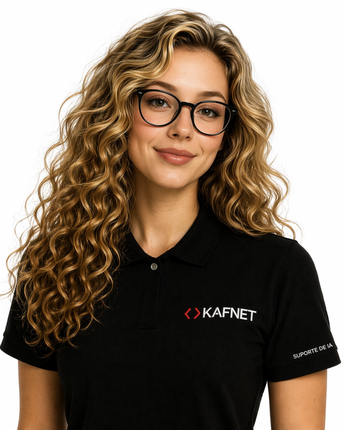 Alice, agente de suporte exclusivo da Kafnet